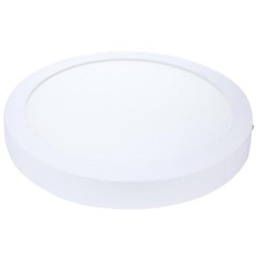 Imagem de 5 Painel Plafon Led Sobrepor Redondo 24w Branco Neutro 4000k - Avant