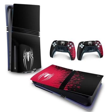 Imagem de Adesivo Compatível PS5 Pro Skin Horizontal Spider-Man Homem Aranha 2 E