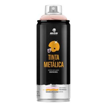 Imagem de Tinta Spray Metalica Mtn 400ml Rose Gold Grafite Multiuso - Montana