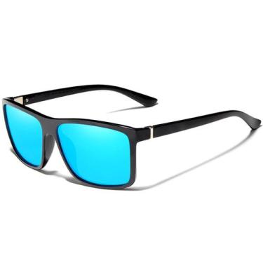 Imagem de Óculos de Sol  Kingseven Polarizado Clássico Quadrado Proteção Uv400, 