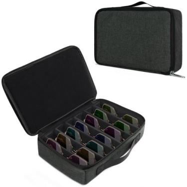 Imagem de Estojo Organizador de Óculos de Sol Bukere - Compartimento Ajustável p