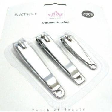 Imagem de Conj De Cortador De Unhas Composto De 3 Pecas Batiki 05461