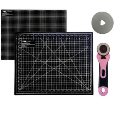 Imagem de Kit Base de Corte Placa Apoio Para Mesa A2 60x45cm Cortador de Tecido 