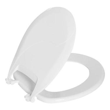 Imagem de Assento Sanitário Pop Pvc Astra Ideal Para Vasos Sanitários Ovais Supe