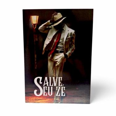 Imagem de Placa Decorativa Salve Seu Zé Mdf com Fita DuplaFace 27 cm