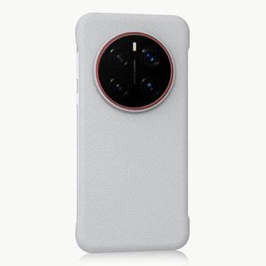 Imagem de LYJSMGZ Capa de couro para Honor Magic 7 Pro/7, sem bordas, leve, fina, com tudo incluído, capa de proteção para câmera, textura antiderrapante, meias de telefone, cinza, 7