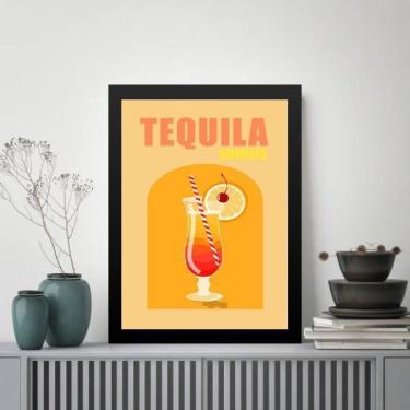 Imagem de Quadro Coquetel Tequila Sunrise 45X34Cm