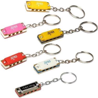 Imagem de Chaveiro Mini Gaita Hering Diatônica 8 Vozes A Lá 88Cc