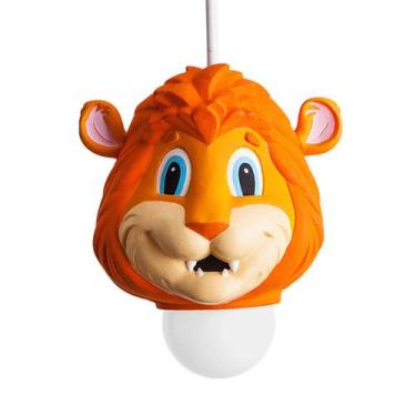 Imagem de Luminária Pendente Quarto de Criança Bebê Infantil E27 Bivolt - Esquil