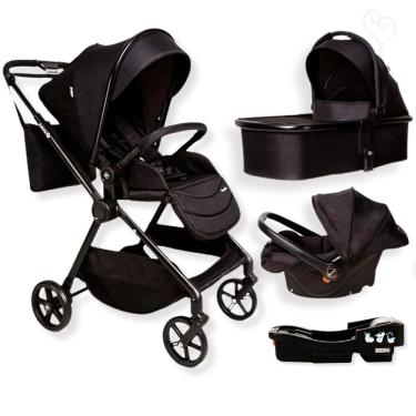 Imagem de Carrinho De Bebe Moises Ts Magnific 5 Em 1 Full Black - Safety 1St