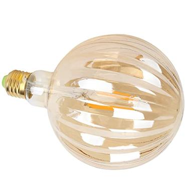 Imagem de Lâmpada Decorativa, Lâmpada de Filamento LED Globo de Vidro Lâmpada LED Vintage Decorativa 4W G125 Lâmpada Antiga E27 Suporte para Lâmpada Em Formato de Melancia para Casa,