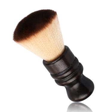 Imagem de Escova de limpeza de discos de vinil, escova de limpeza antiestática para toca-discos cerdas macias de microfibra com cabo de madeira, removedor de poeira para toca-discos LP, cartucho de álbuns de CD