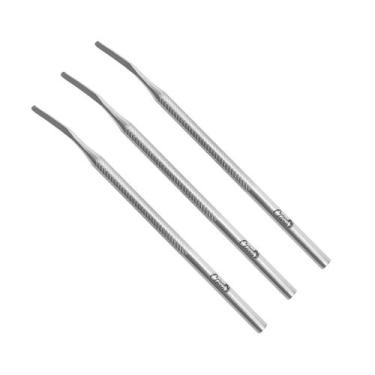 Imagem de Kit 03 Bisturi Pedicuro Podologia Formão 254 - Santa Clara