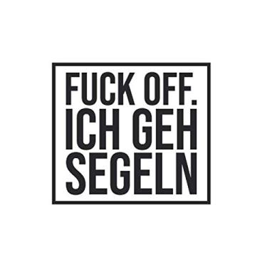 Imagem de Fuck off I go sailing notebook: Din A5 lined (lines) booklet For sailors skipper captain | notebook diary planner sail sail sailboat ... skipper wind sports boat notebook