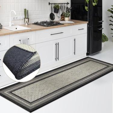 Imagem de 1 Tapete Passadeira Cozinha Antiderrapante 57x180 Js Mol M56 - IDEALIZ