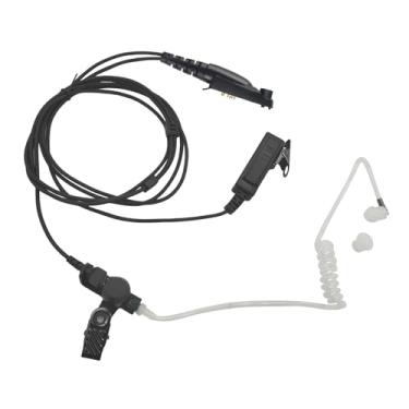 Imagem de Fone de ouvido de tubo acústico Covert com microfone de vigilância compatível com Motorola Retevis RT29 RT48 RT47 RB23 RB46 RT87 NR30 EX500 GP328Plus Ailunce HD1 HD2 HA1G
