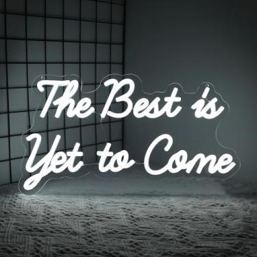 Imagem de Whfobfe Sinal de néon com luzes de néon LED para decoração de parede LED alimentado por USB para decoração de quarto