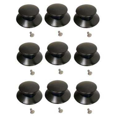 Imagem de Kit 9 Pegador Puxador Panela Tampa Vidro E Ferro E Parafuso