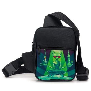 Imagem de Shoulder Bag ET Pequena Bolsa Transversal Preta Unissex - Street Trap