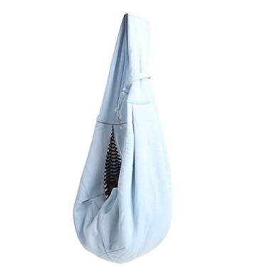 Imagem de ZJchao Fuzina de Cachorro, Bolsa de Ombro de Candidatura de Carrinho de Cachorro Reversível Com Porta de Cães de Cães de Gancho de Segurança Portadores de para Pequenos para Carregar e Gatos