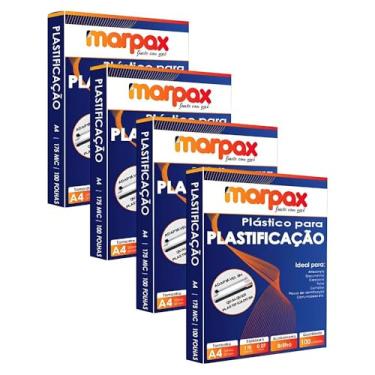Imagem de Kit Plastificação Polaseal A4 220x307x0,07mm 400 uni