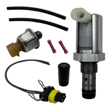 Imagem de ZBDEAL Válvula Reguladora de Pressão Injetor 6.0 Powerstroke IPR & ICP Sensor de Controle 5C3Z9C968CA 1846057C1 4C3Z9F838A AP63417 para Ford E350 E450 F250 F350 F450 F550 Excursão