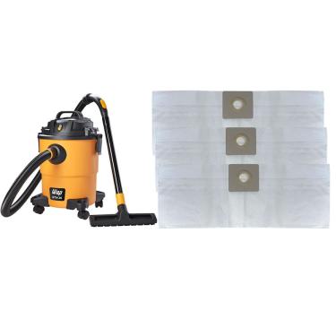 Imagem de Saco Descartável Aspirador Pó Wap Gtw 20 Com 3 Unidades