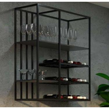 Imagem de Estante Aérea - Reevall, Preto