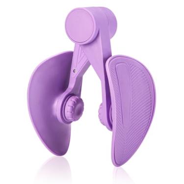Imagem de sozilifty Treinador De Reparo Muscular Do Assoalho Pélvico Sozilifty, Exercitador Da Parte Interna Coxa, Modelador Pernas/Braços/Quadris Ou Equipamento Treinamento Força Para Mulheres (Roxo)