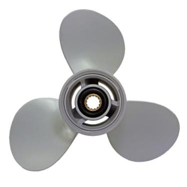 Imagem de Hélice Motor Popa Yamaha 40 Hp 3cil Vetol 10.1/8 X 15 HR - HR NAUTICA