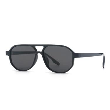 Imagem de HCPIHF Óculos de sol retrô fashion feminino masculino praia vintage festa ao ar livre (1)