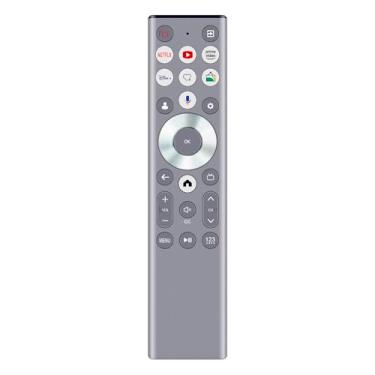 Imagem de Controle remoto de voz de substituição ERF6G80H com ajuste retroiluminado para HISENSE S7N CanvasTV Google Smart TV 55S7N 65S7N 75S7N 85S7N 55S75N 65S75N 75S75N 85S75N