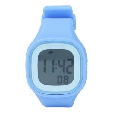Imagem de Crianças Sports Watch Kids Watch Digital Assista à prova d'água 50m LED Night Light Multifunction Stopwatch Despertador para meninos meninas 5 anos de 17 anos Silicone tira (Azul)