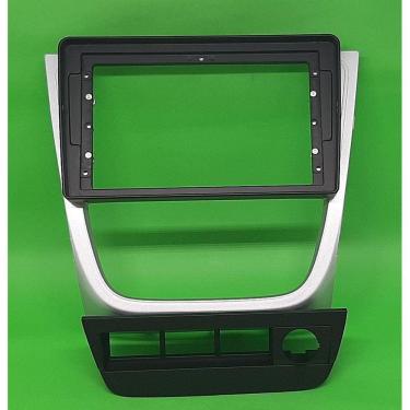 Imagem de Moldura Painel 9 Poleg Gol Voyage Saveiro G5 Sup. 4 Botões