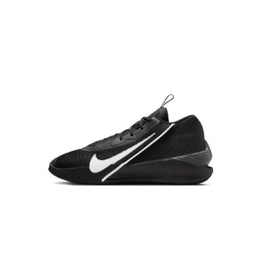 Imagem de Nike Tênis de basquete unissex adulto G.T. Jump Academy, Preto/Branco/Prata Metálica, 6 Women/4.5 Men