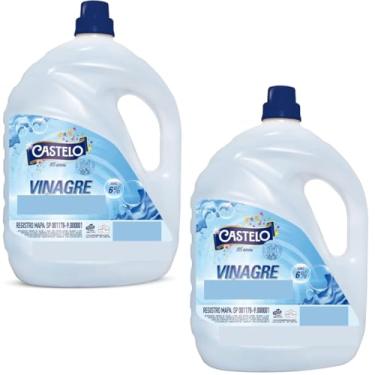 Imagem de Vinagre de Limpeza 10L (2x5L) 6% de Acidez 50% Mais Concentrado, Ideal para Pisos, Banheiros, Cozinhas e Roupas