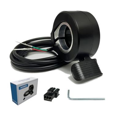 Imagem de Honses Acelerador de scooter elétrico: 7/8" (22 mm) controle de velocidade do acelerador, controlador universal, bicicleta 12V-72V para scooters E-Bike (plugue impermeável 130xSM)