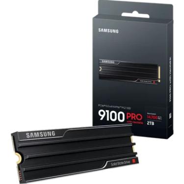 Imagem de SSD M.2 Nvme Gen5 2TB 14.700mb/s Samsung 9100 Pro Com Dissipador PC / Ps5 / Playstation 5 SSD PCie 5.0 Gen 5 - Mz-vap2t0cw