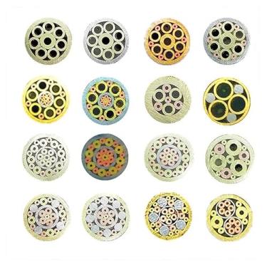 Imagem de Mosaic Pin Rivets, 1PC 6mm for Knife Handle Screw Brass Mosaics Rivet Length 90mm(Style 7)