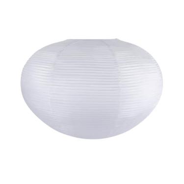Imagem de Lanternas de papel branco, lanterna de papel Noguchi, lanterna de papel grande de 53 cm, lanterna de papel de arroz chinesa/japonesa, luminária pendente para decoração de casa, abajur de teto (pacote