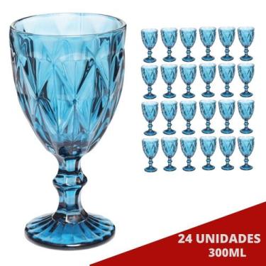 Imagem de 24 Taça Diamond Tendencia Drinks Água Suco Milkshake Sorvete - Ecos, D