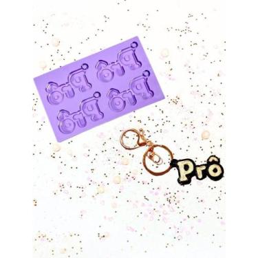 Imagem de R499 molde de silicone professora chaveiro resina decorar - confeitari