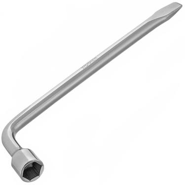 Imagem de Chave De Roda L Carro 19mm Espatula Cromada Andorinha