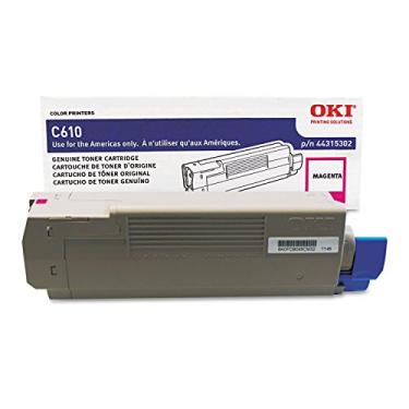 Imagem de OKI Toner magenta 44315302 para impressoras série C610 - tipo C15 - rendimento 6K