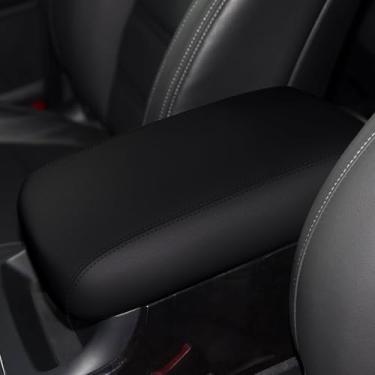 Imagem de faccaibbg Capa de apoio de braço para Kia Sorento 2016 2017 2018 2019 2020, bem feita, durável, design antiderrapante, protetor de caixa de apoio de braço de ajuste preciso para acessórios Kia Sorento