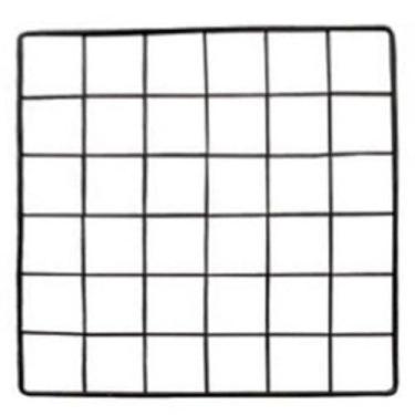 Imagem de Painel Para Fotos Tela Aramada Memory Board Com Suporte de Parede e Prendedores (Preto,30x30)