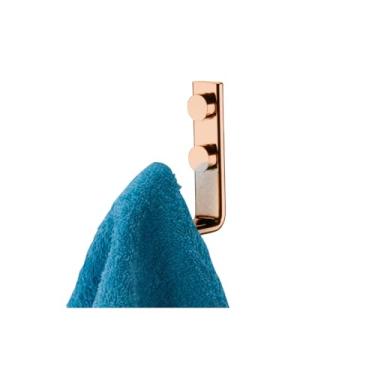 Imagem de Cabide Suporte Multiuso Para Toalha de Parede Rose Gold