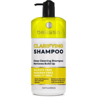 Imagem de Shampoo clareador BELLISSO para mulheres e homens - cabelos oleosos