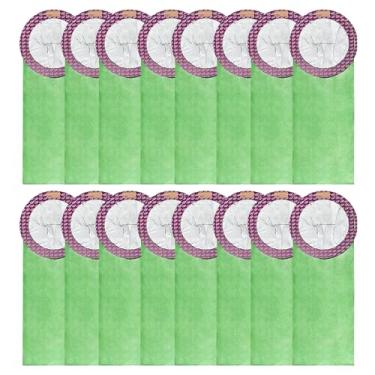 Imagem de Eagles Pacote com 18 sacos de aspirador de pó 100331 compatíveis com ProTeam Mochila de 10 litros CoachVac, Super CoachVac, sacos de papel micro filtro MegaVac, substituir #100331 colarinho circular