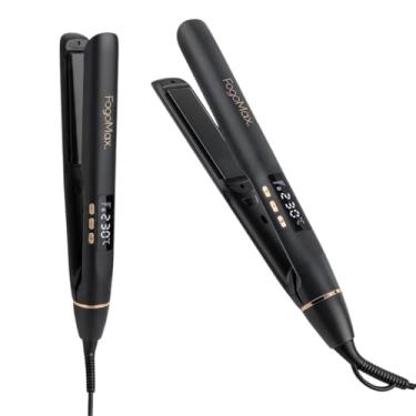 Imagem de Benedita, Prancha Chapinha de Cabelo Queratina Bivolt Profissional Alisa e Hidrata AntiFrizz Aquecimento Ultrarrápido Tela LCD